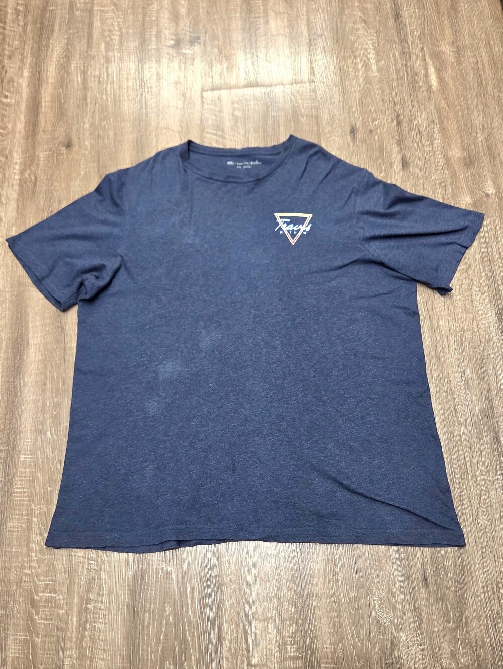 Travis Mathew Men's Pre-owned T-Shirt Blue Size 2XL.